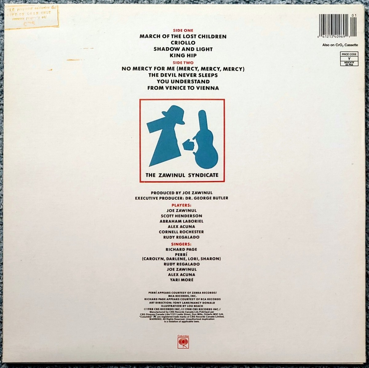 THE ZAWINUL SYNDICATE – THE IMMIGRANTS LP 33 RPM VINYL | eBay