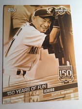 2019 Topps Opening Day 150 Years of Fun Jumbo 5x7 Ichiro Suzuki Mariners 05/10