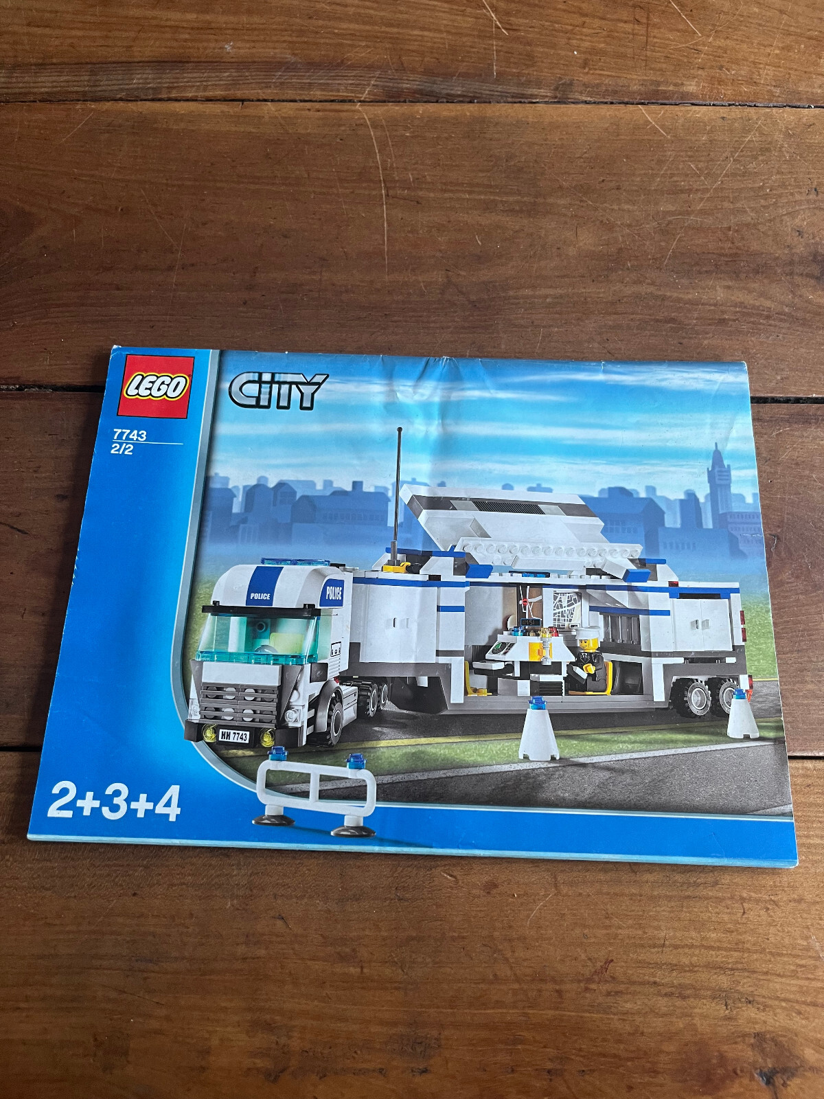 Lego 7743 Instructions Lego Police Truck Online Instructions 7743