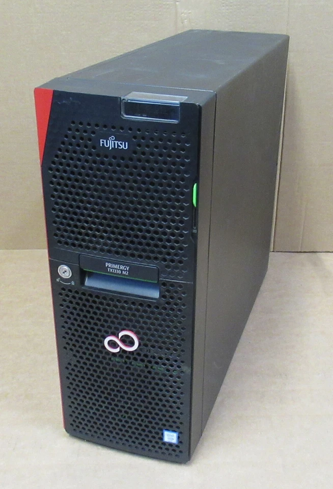 Fujitsu Primergy TX1330 M2 4-Core E3-1270v5 32GB RAM 4-Bay SAS+ SSD Tower Server - Image 3 of 4
