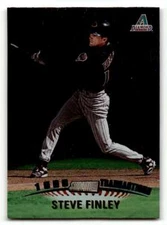 1999 Stadium Club #313 Steve Finley    Arizona Diamondbacks Baseball Ca ID:63696