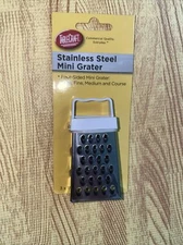 TableCraft Stainless Steel Four Sided Mini Grater