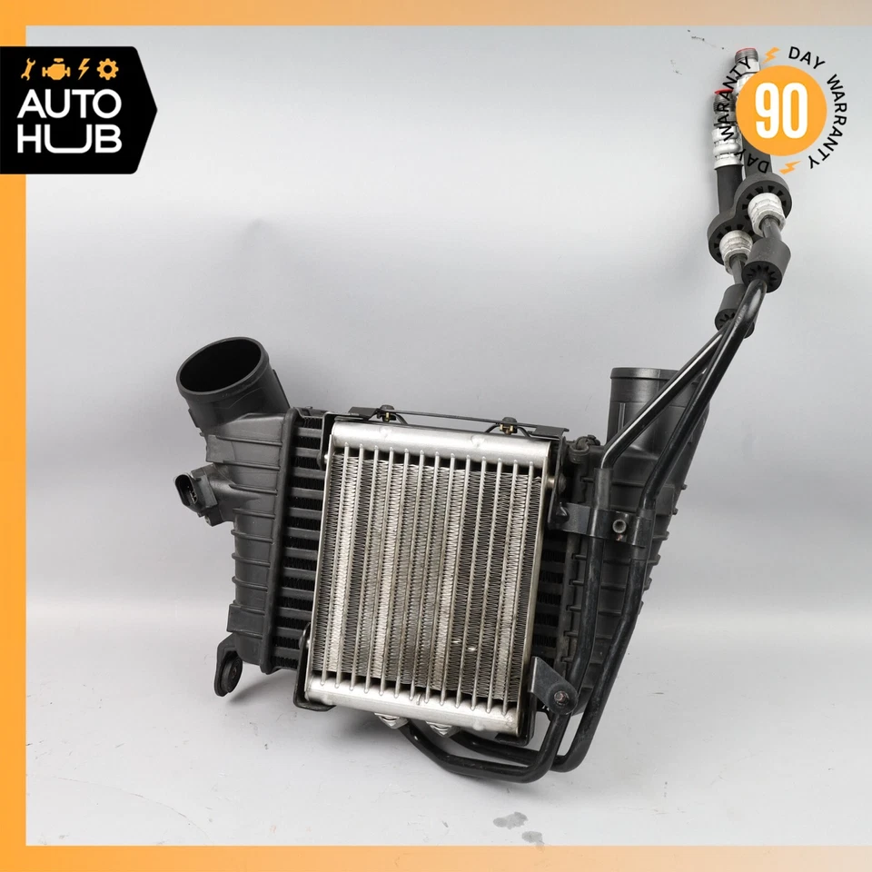 Intercooler turbo lado izquierdo Bentley Continental GT 6,0 L y radiador de aceite OEM Foto 2 de 4