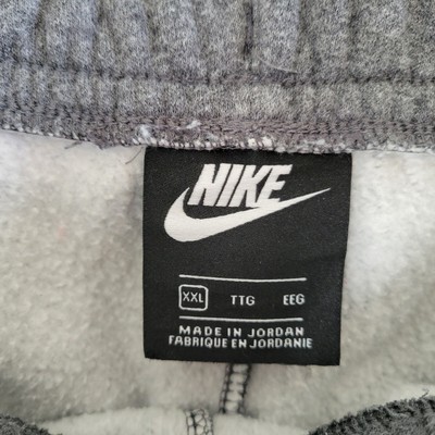 Nike Club Open Hem Heavyweight Gray Sweatpants 804395-071 Menu0026#039;s Size  XXL | eBay
