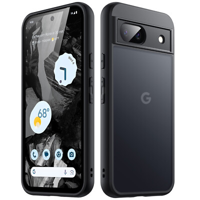 Matte Case for Google Pixel 8a 6.1-Inch 2024, Frosted Translucent Back Cover