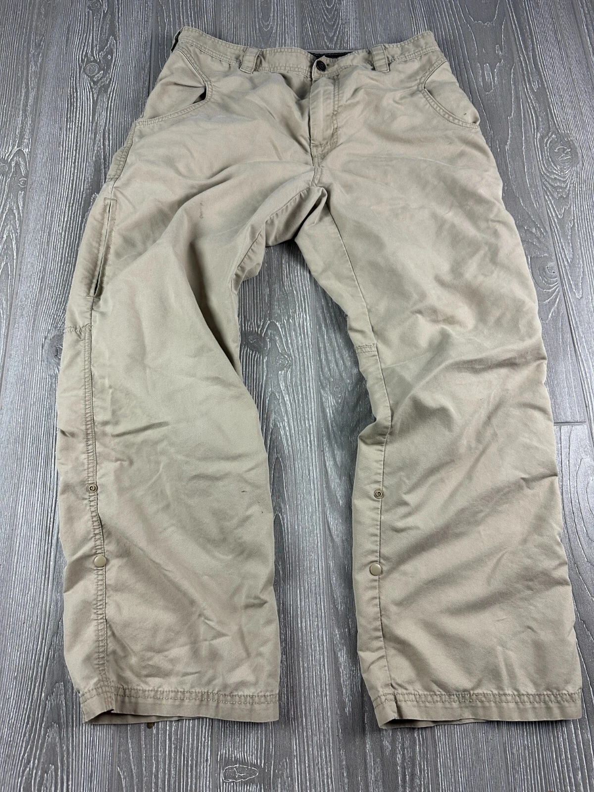 prana straight leg loose fit y2k pants