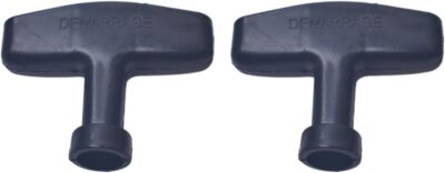 #ad 2pcs Gasoline Engine Starter Handle Grip Recoil Starter Pull Handle for Lawn Mo $9.99