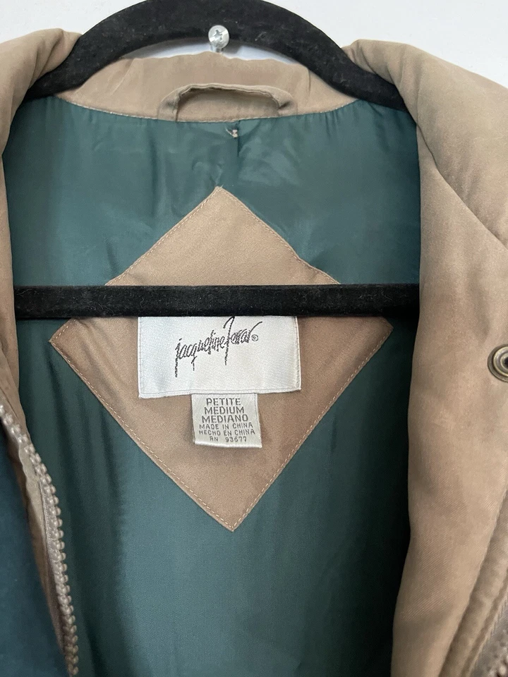 Vintage Jaqueline Ferrar Women's Jacket Soft Y2K Size Medium - Image 3 of 4