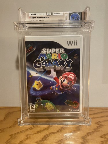 Super Mario Galaxy 2 USA Nintendo Wii WATA 9.8 A+ FACTORY SEALED MINT