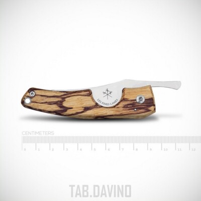 LES FINES LAMES PETIT MARBLEWOOD CIGAR CUTTER