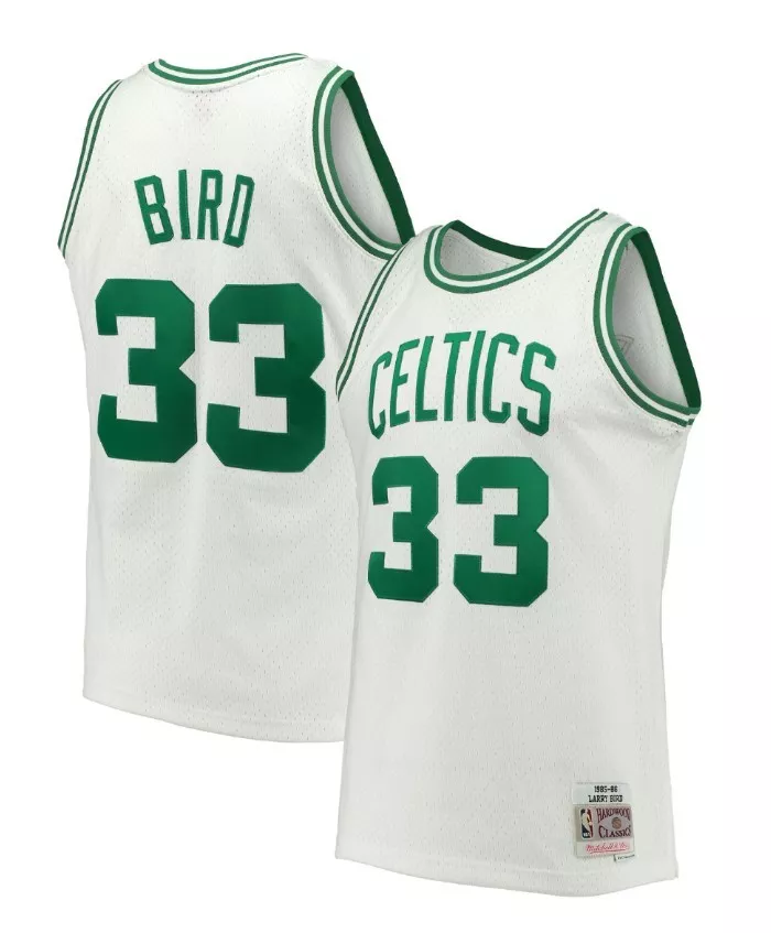 Mitchell & Ness Women's Boston Celtics Larry Bird #33 NBA Cropped Jers