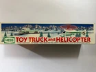 1995 Hess Toy Truck and Helicopter Vintage in Original Box