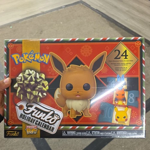 Funko Pop! Pokémon 24 Day Christmas Holiday Advent Calendar Pocket POPs (2023)
