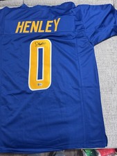 Daiyan Henley Signed Autograph Custom Jersey- Beckett Coa-Los Angeles Chargers