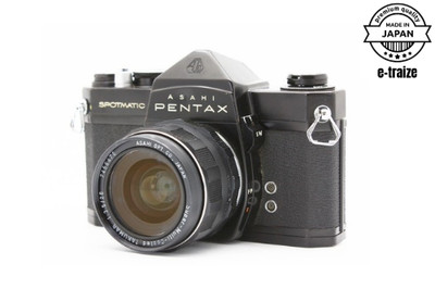 【Exc+3】PENTAX Spotmatic SP SLR Film Camera Super-Takumar 28mm f/3.5 Lens JAPAN