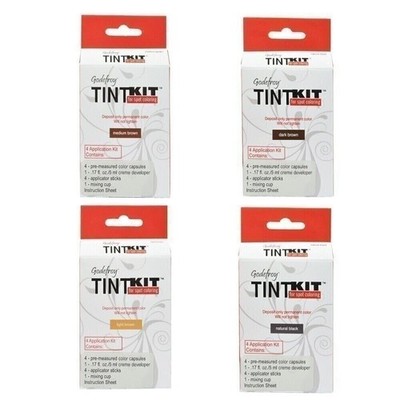 Godefroy Professional Tint Kit 4 Applications Choose Your Color