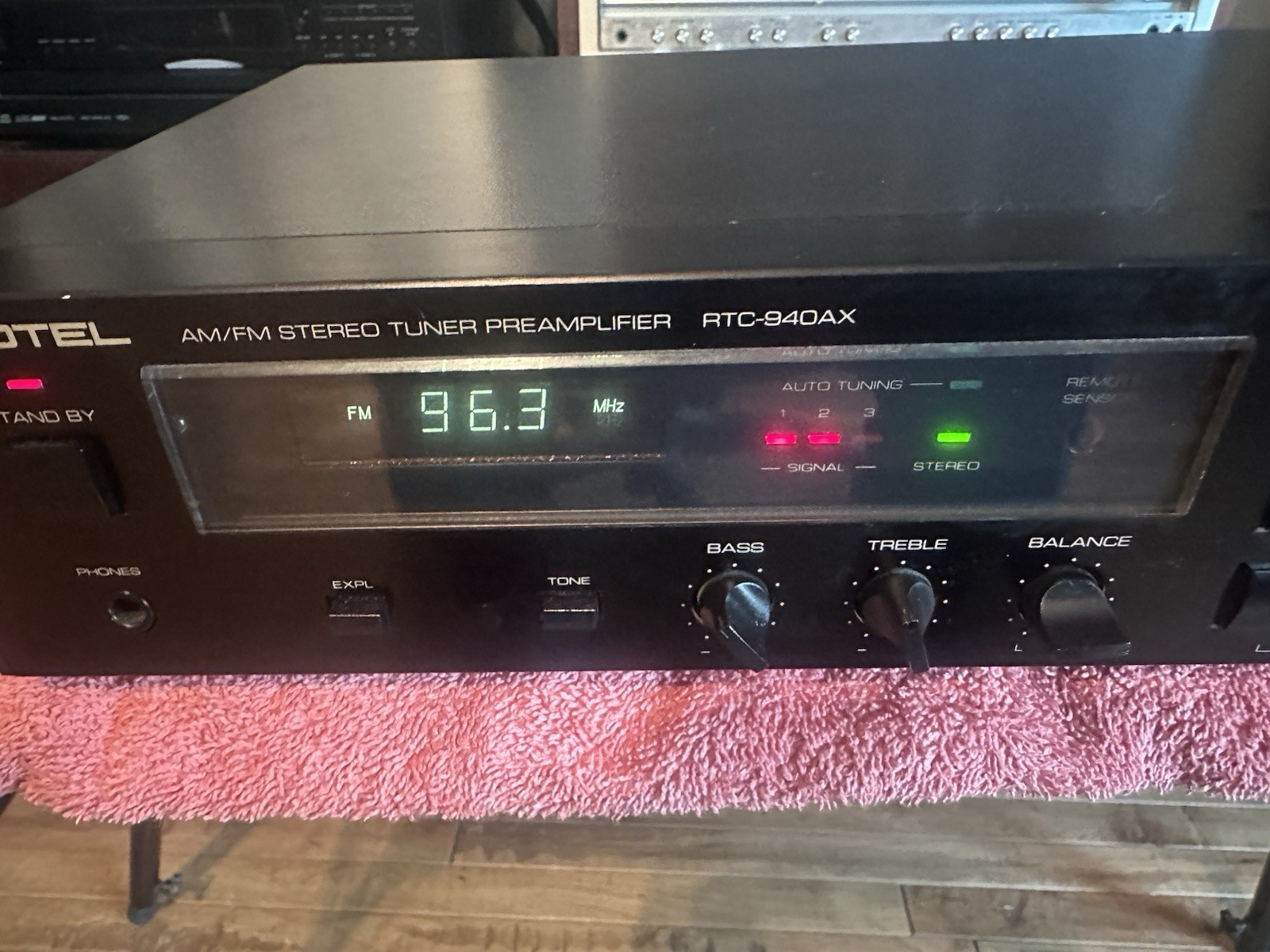 Rotel Rtc 940ax Rotel RTC-940AX Preamp Tuner Rare | eBay