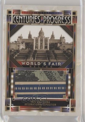 2021 Upper Deck Goodwin Champions Centuries of Progress World's Fair Relics 0c3