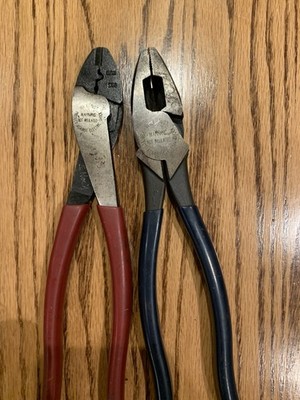Klein Tools D213-9NECR-SEN 9'' High Leverage Side Cutting Pliers