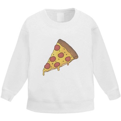 ''Pepperoni Pizza Slice'' Kinder Sweatshirt / Pullover / Pulli (KW052226)