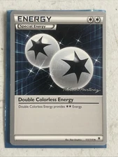 DOUBLE COLORLESS ENERGY 111/119 - 2015 World Championships POKEMON CARD -