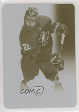 2021 Team Canada Juniors Printing Plate Yellow 1/1 Dylan Guenther #85 03z4