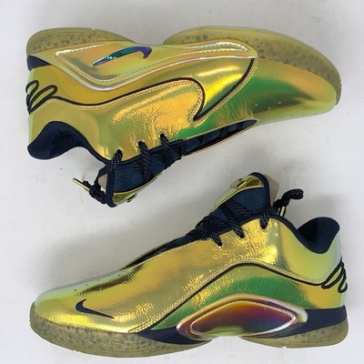 Nike Lebron 22 Immortalized MVP Metallic Blue Gold Sneakers PE