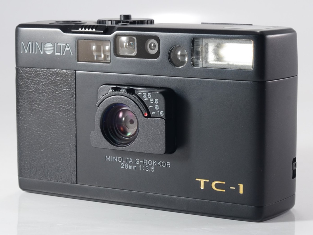 Minolta TC-1 Limited Black 70th Anniversary Exc+++ Rare Compact