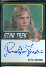 Star Trek Original Series 50th Anniversary  Pamelyn Ferdin   Autograph Card
