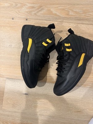 Jordan Yellow and Black High-Top Basketball Sneakers Jordan 1 Retro High OG  main image 4