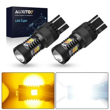 7443 7440 Switchback Led Turn Signal Light Anti Hyper Flash White Amber Drl 2-6x 7443 7440 Switchback Led Turn Signal Light Anti Hyper Flash White Amber Drl 2-6x