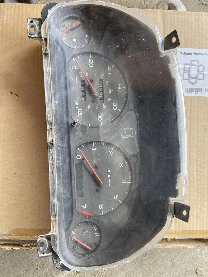 Cuadro de instrumentos Subaru Legacy 1998 velocímetro tacómetro medidores Foto 2 de 4