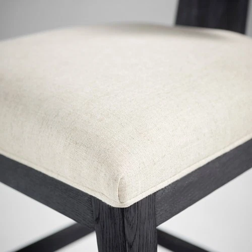 Sedia Black Solid Wood Transitional Bar Stool - Picture 6 of 8