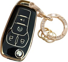 for Ford Key Fob Cover Key Protective Flip Key Shell Holder Fit for 2013 2014 20