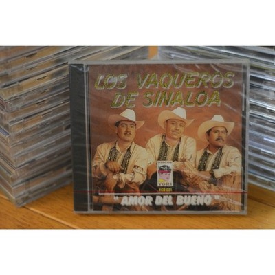 Los Vaqueros De Sinaloa CD Amor Del Bueno Banda Regional Mexican Music 1998 New