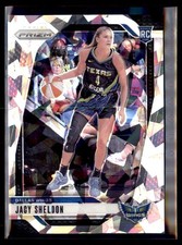 2024 Panini Prizm Basketball Jacy Sheldon Wings 4 Rookie Cracked Ice