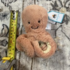 Jellycat Baby Odell Octopus Brand NWT Octopus Plush HTF