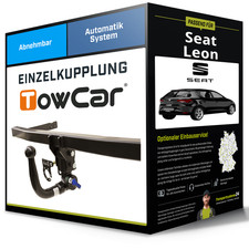 Abnehmbare Anhängerkupplung für SEAT Leon 05.2005-02.2009 II Typ 1P1 TowCar NEU