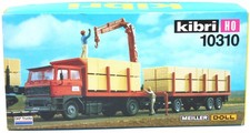 Kibri 10310 DAF Holztransporter mit Ladekran Bausatz OVP Spur H0