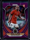 2025 Prizm FIFA World Cup Thiago Santana RC Purple #85/125 Red Diamonds