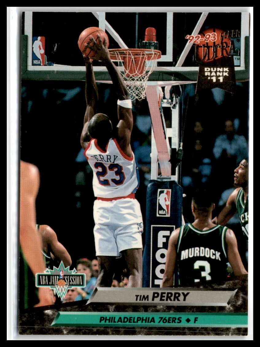Tim Perry 1992-93 Ultra #211 Philadelphia 76ers