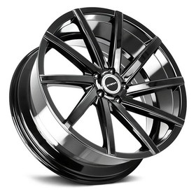 Strada Sega Wheel 20x8.5 (35, 5x114.3, 72.6) Black Single Rim
