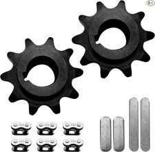 40 41 420 Chain Front Sprocket 10 Tooth 5/8" Bore 3/16" Keyway-2 pack -2 pack 