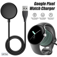 For Google Pixel 1 Watch USB Magnetic Charger cable Dock Crandle -UK