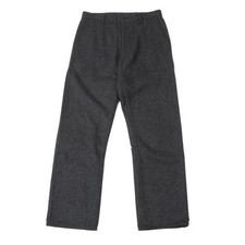 COMME des GARCONS HOMME PLUS Wool Nylon Light Melton Pants Size XS K-165270 