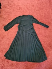 grünes Plissee Kleid Damen Größe XL - nie getragen
