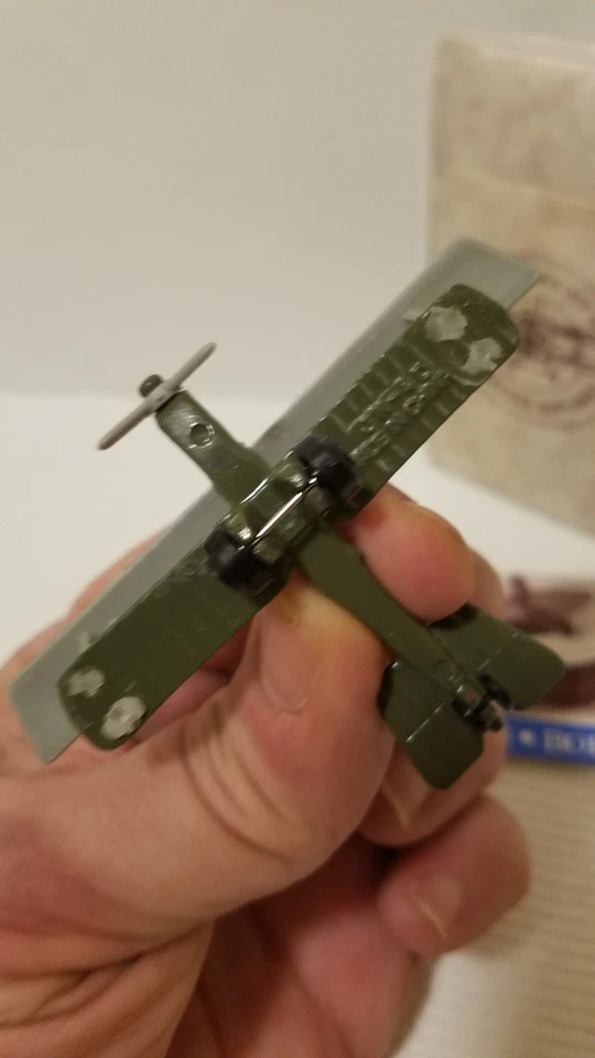 Biplano Diecast Miniatura Coleccionista 1928 Boeing P-12E *COMO NUEVO* Foto 3 de 4