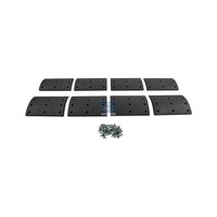 Bremsbelagsatz Trommelbremse Hinten 19 Mm 254 Mm DT Spare Parts FüR Volvo F12
