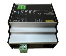 Enttec DINTEC Wireless Ethernet to DMX Converter 7v to 24v DC Ships Free