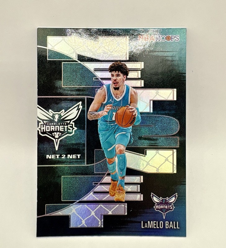 2025-26 Topps NBA Hoops LaMelo Ball Net to Net Insert Charlotte Hornets